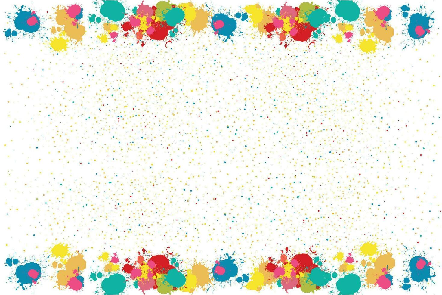 Background with watercolor splashes. Paint stain. Grunge texture colors. Splashes of rainbow paint for your design. Vector