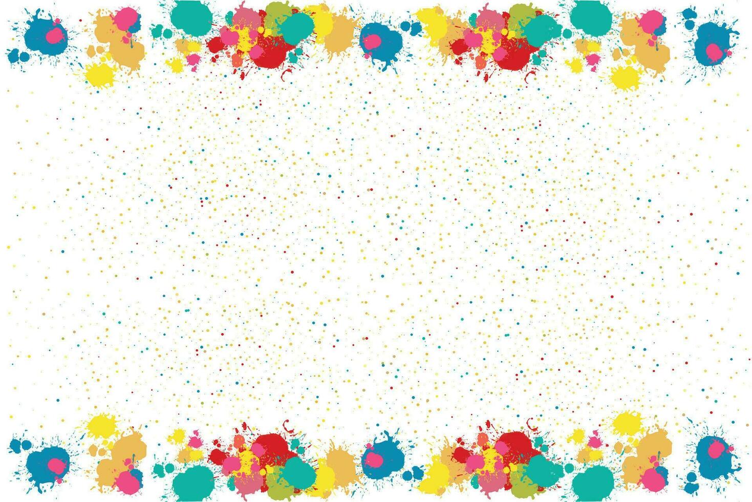 Background with watercolor splashes. Paint stain. Grunge texture colors. Splashes of rainbow paint for your design. Vector