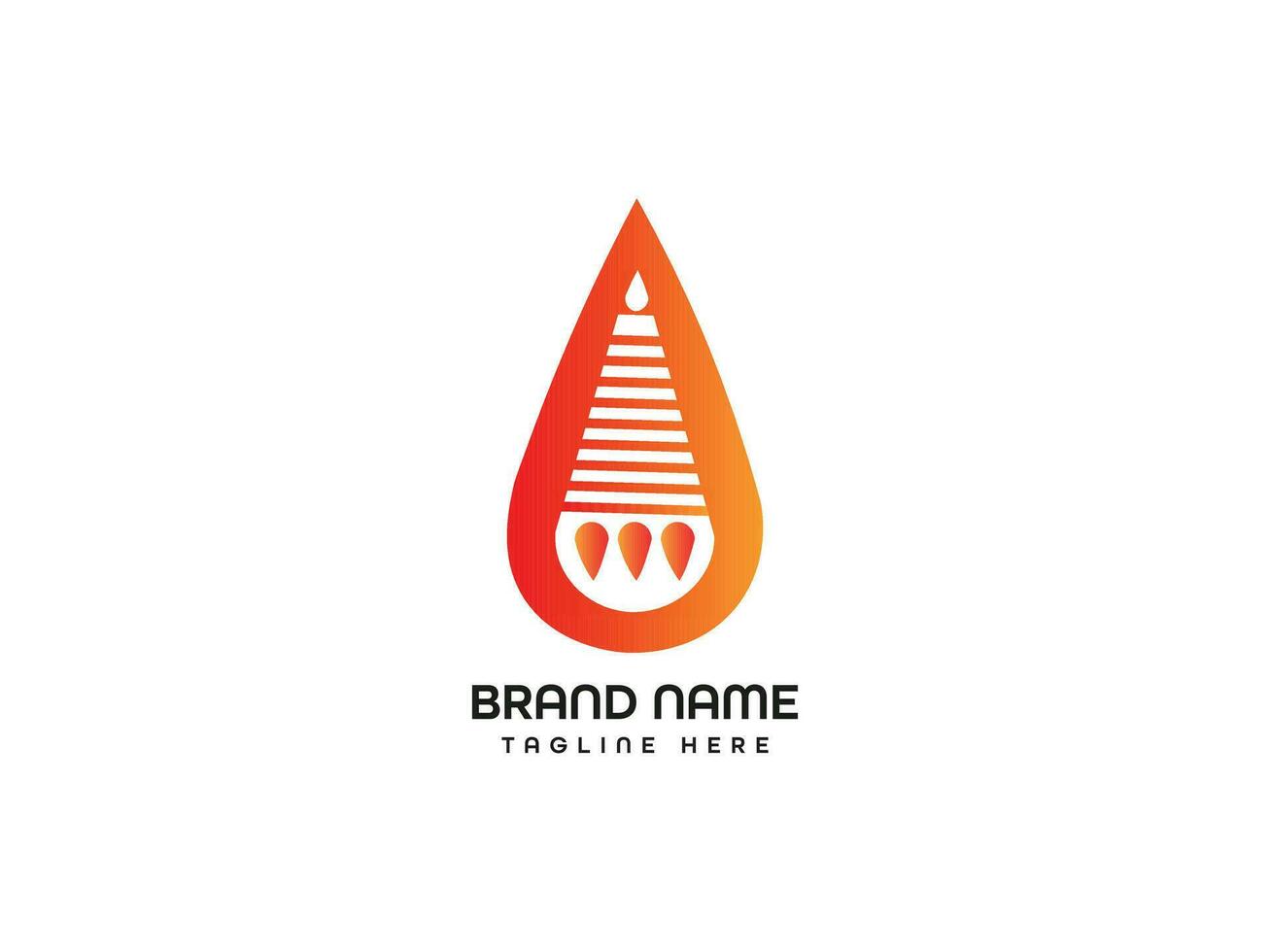 Gas And Oil Production Logo Design vector