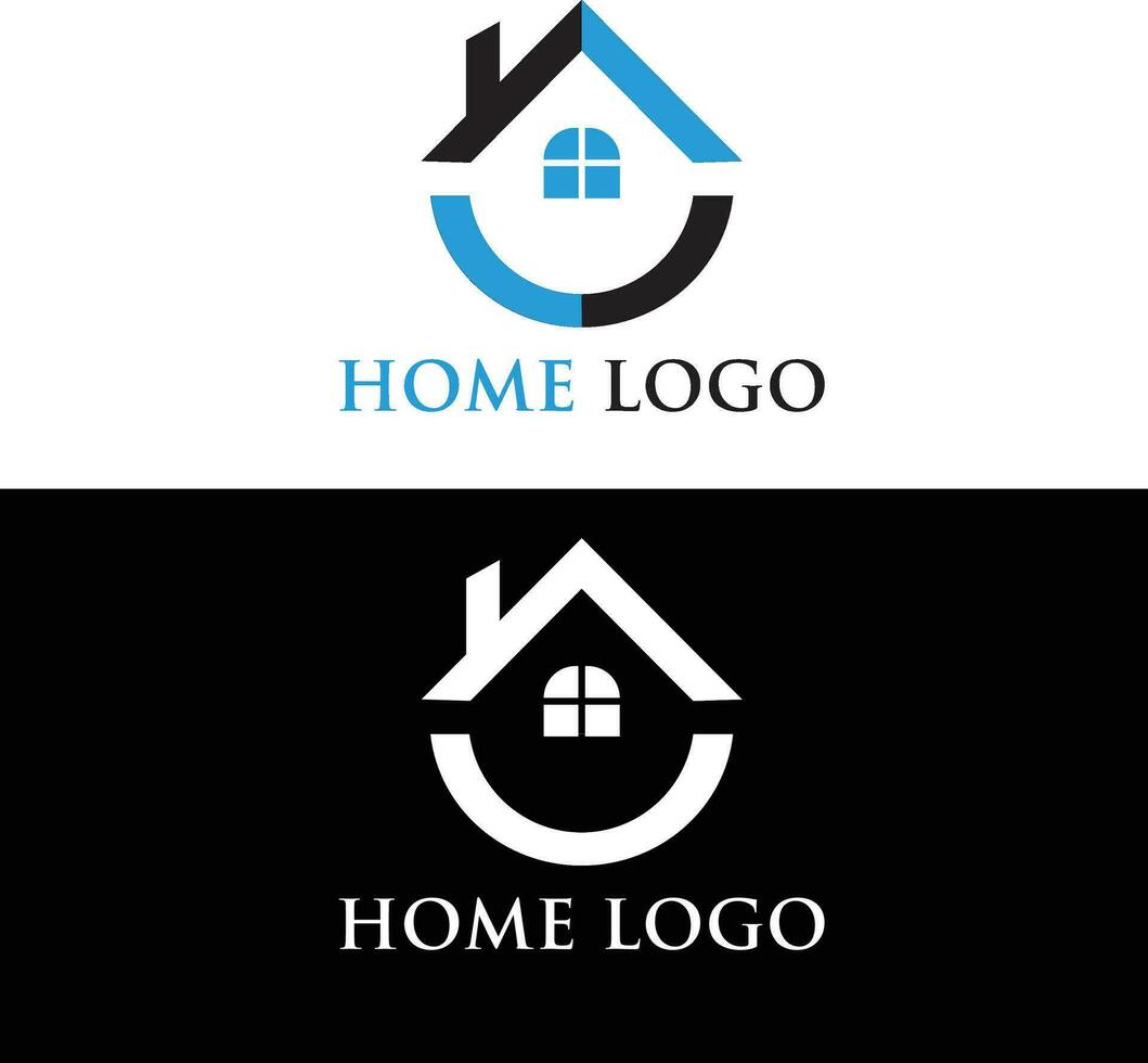 diseño de logotipo de casa vector