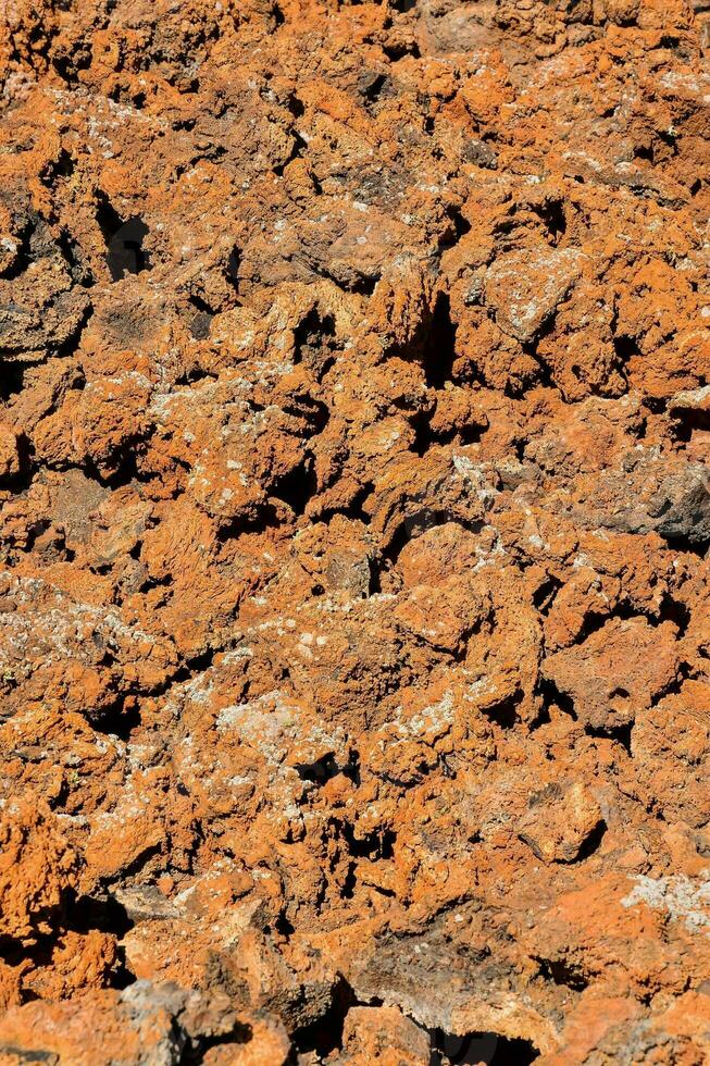 a close up of the rocks and dirt photo