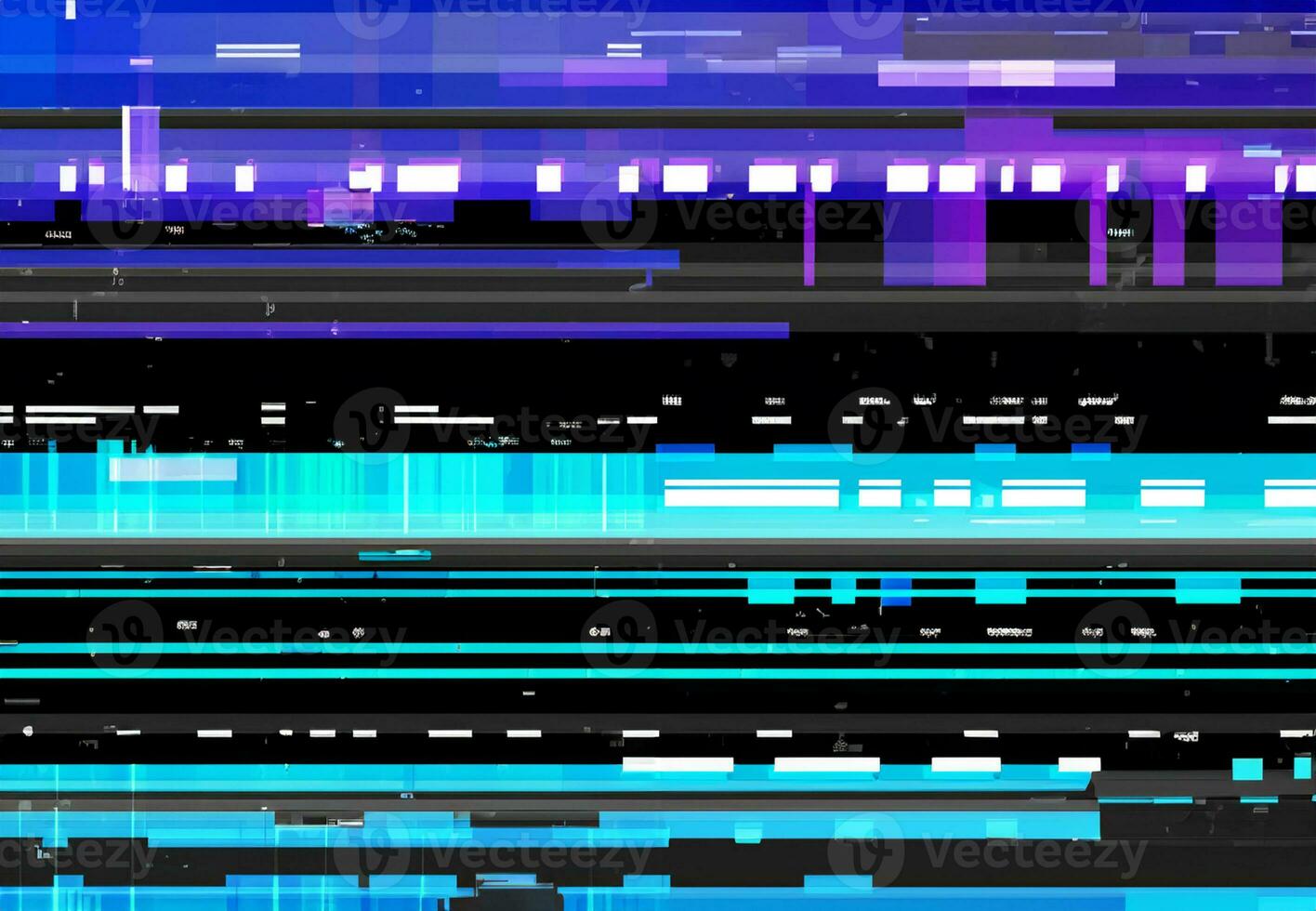 Abstract background with glitch vector effect photo