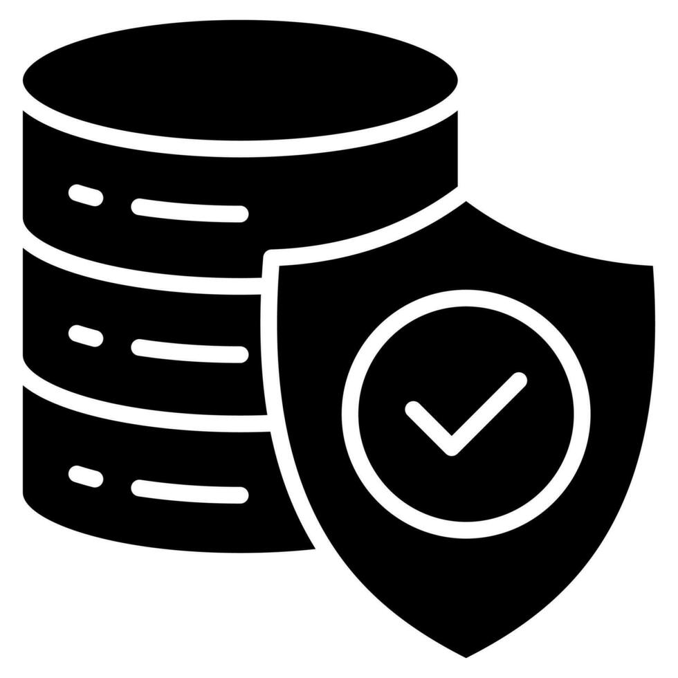 Data Quality icon line vector illustration