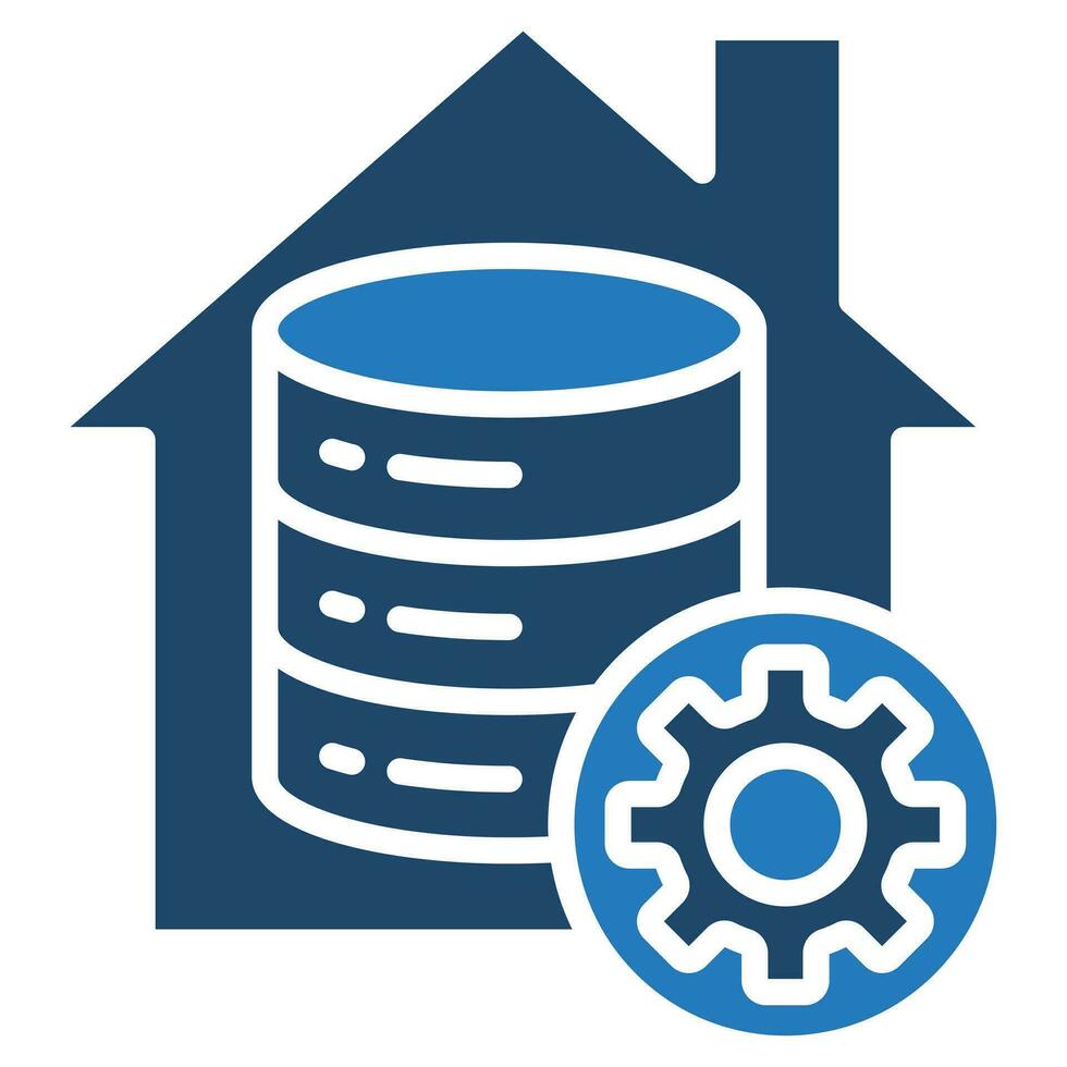 Data Warehouse Architecture icon line vector illustration