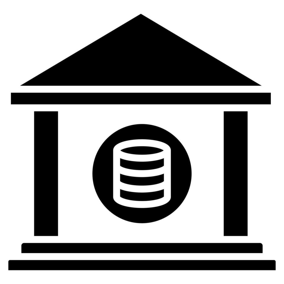 Data Governance icon line vector illustration