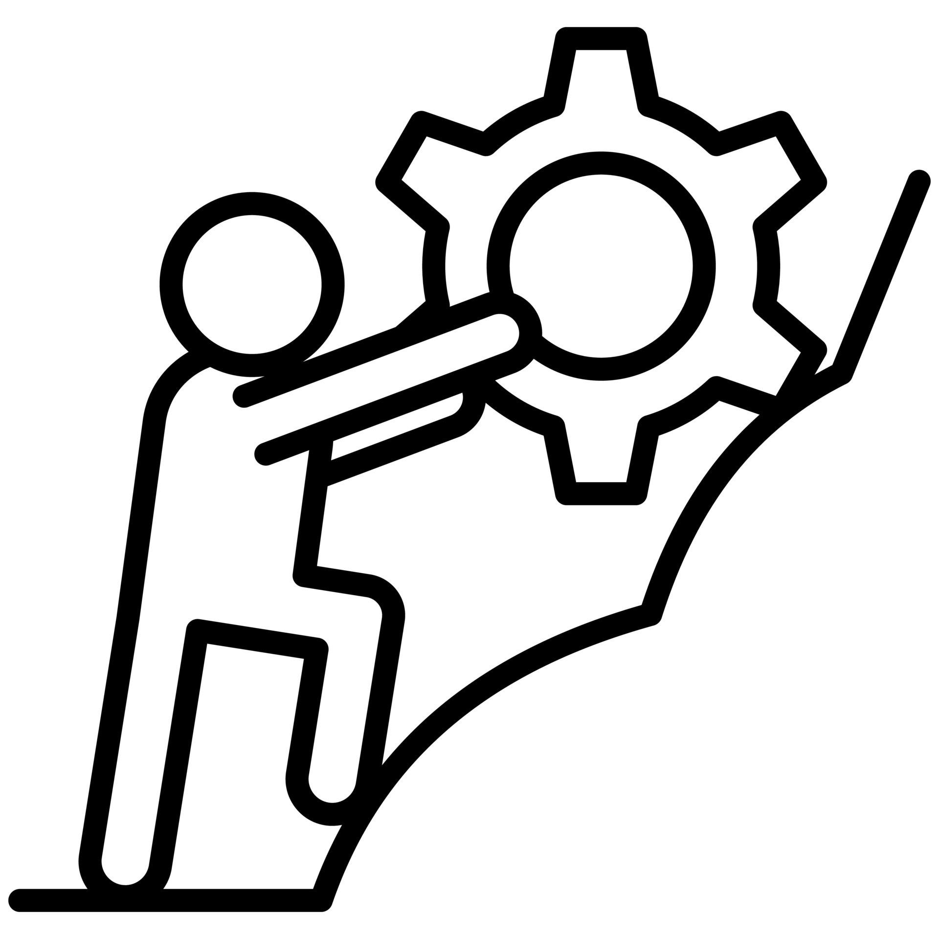 Unified Effort icon line vector illustration 35193639 Vector Art at ...