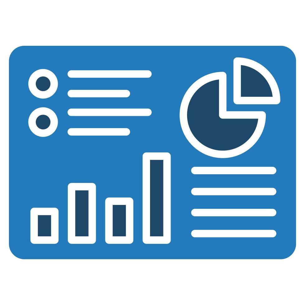 Dashboard Analytics icon line vector illustration