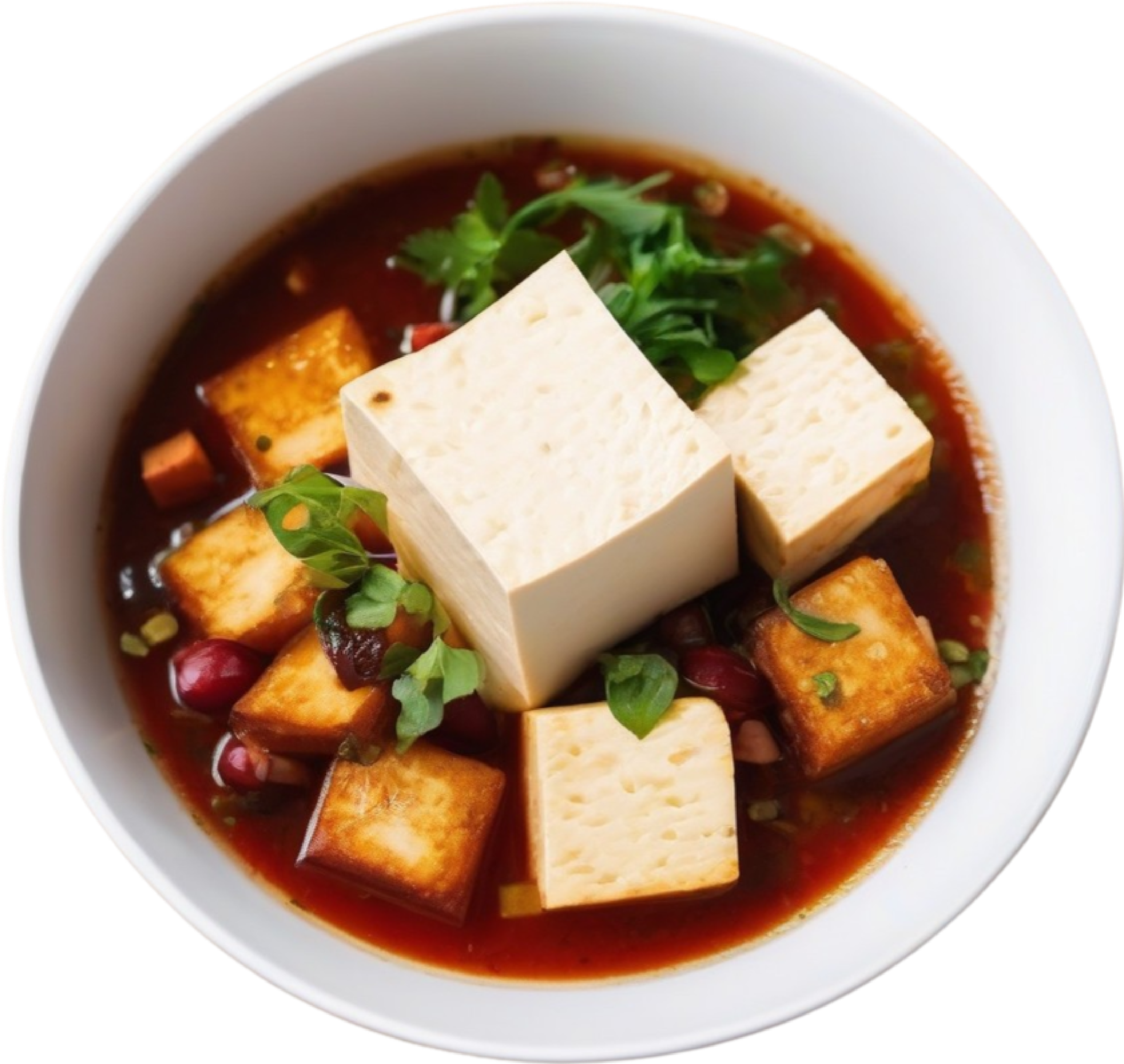 AI generated Closeup photo of Tofu food. Aigenerated. 35194067 PNG