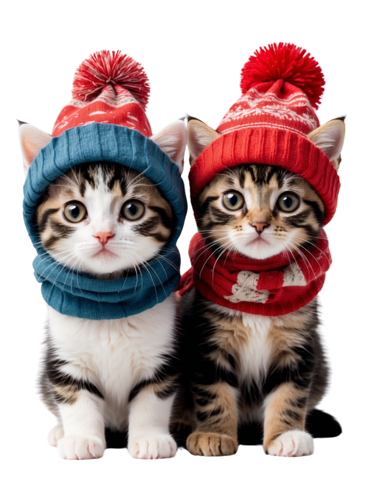 AI generated A close-up image of a cute kitten. Ai-generated. png