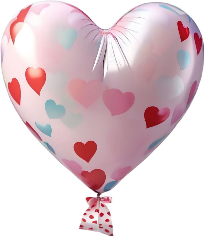 AI generated Close-up image of a balloon. Ai- generated. png