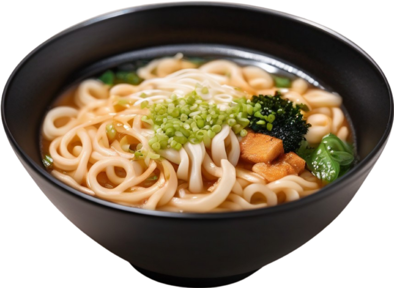 AI generated Close-up photo of Udon food. Ai-generated. png