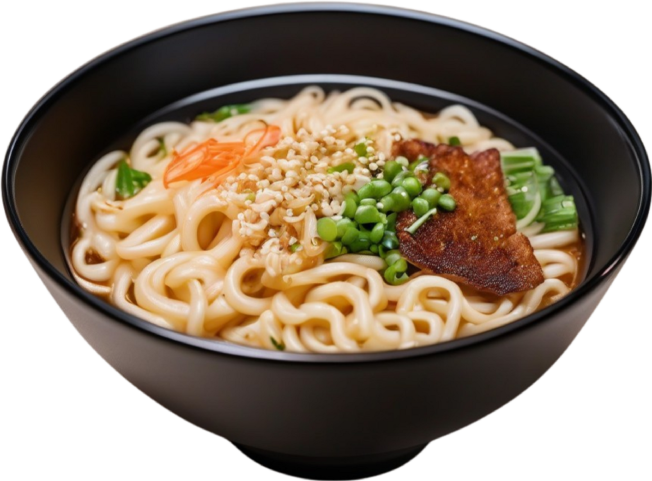 AI generated Close-up photo of Udon food. Ai-generated. png