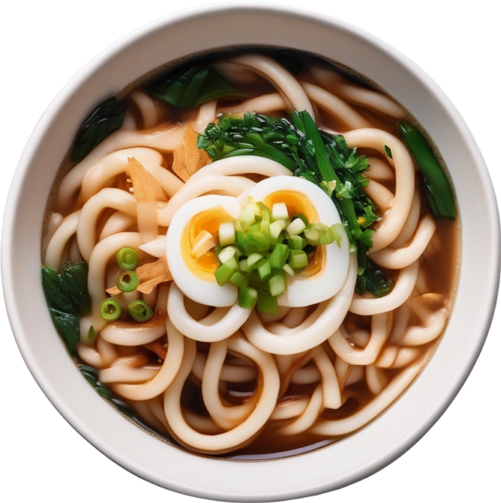 ai generato avvicinamento foto di udon cibo. ai-generato. png