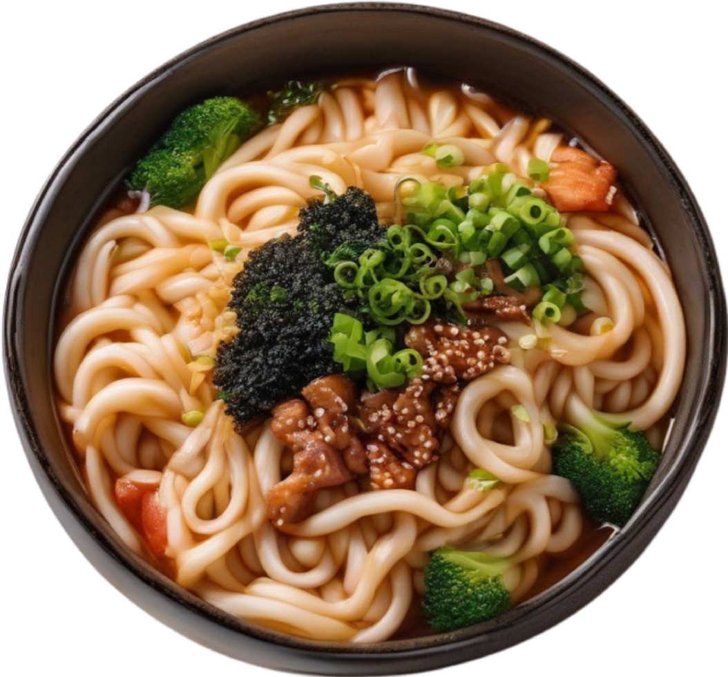 AI generated Close-up photo of Udon food. Ai-generated. png