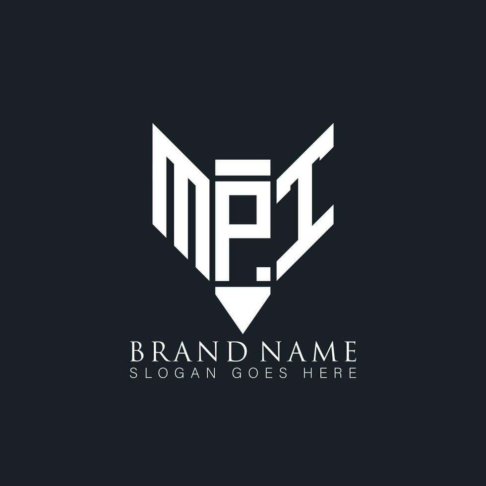 MPT abstract letter logo. MPT creative monogram initials letter logo concept. MPT Unique modern flat abstract vector letter logo design.