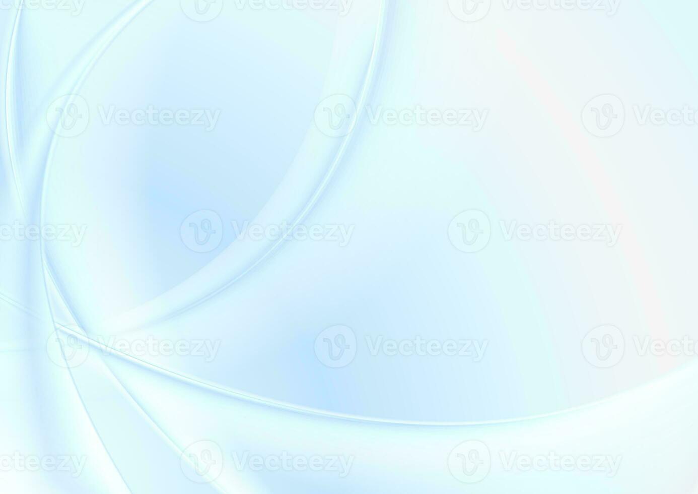Light blue abstract smooth blurred waves background photo