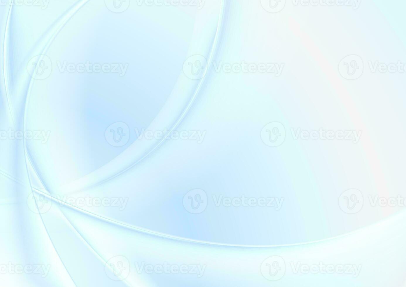 Light blue abstract smooth blurred waves background photo