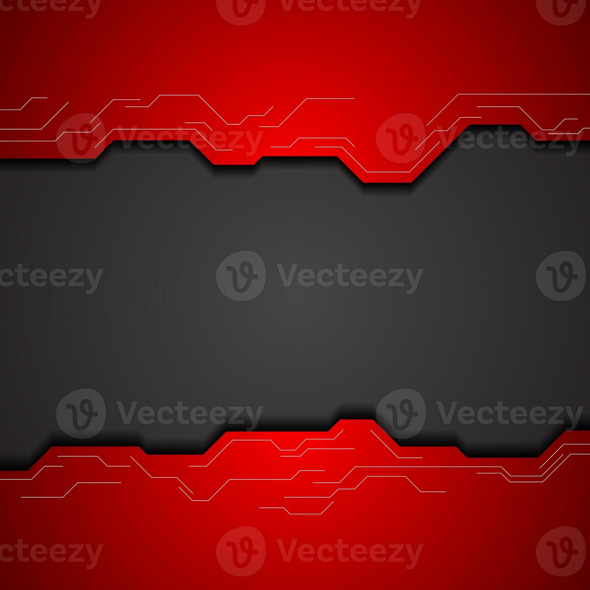 Red and black tech corporate background 35195550 Stock Photo at Vecteezy
