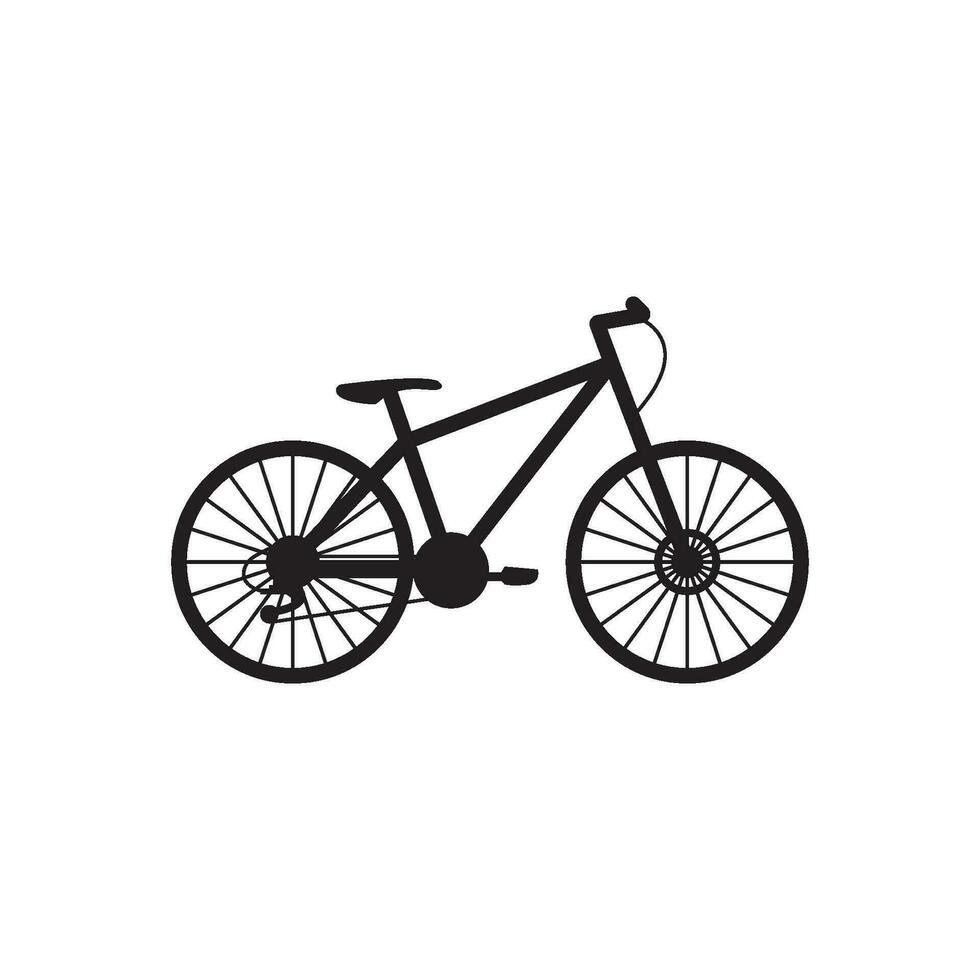 montaña bicicleta icono vector