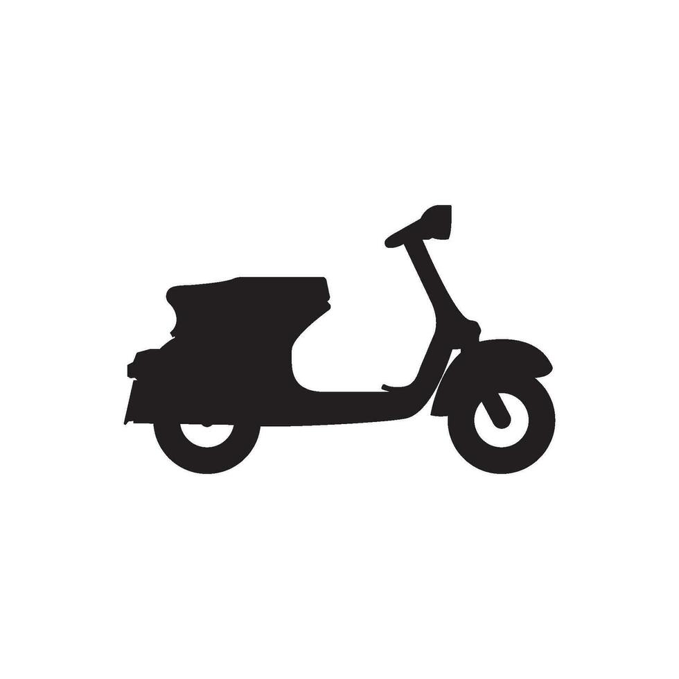 Vespa motorbike icon vector