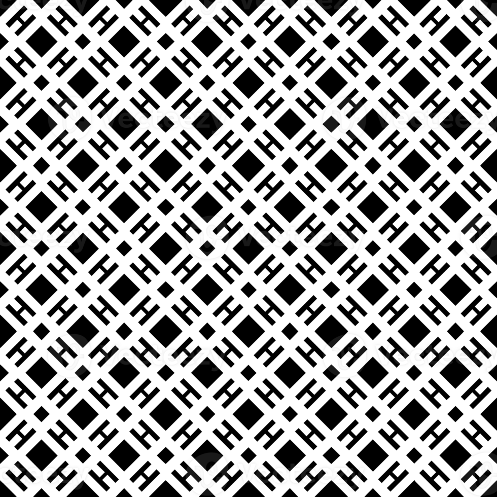 Black seamless abstract pattern. Overlay for background and backdrop. Ornamental design. PNG graphic illustration with transparent background.