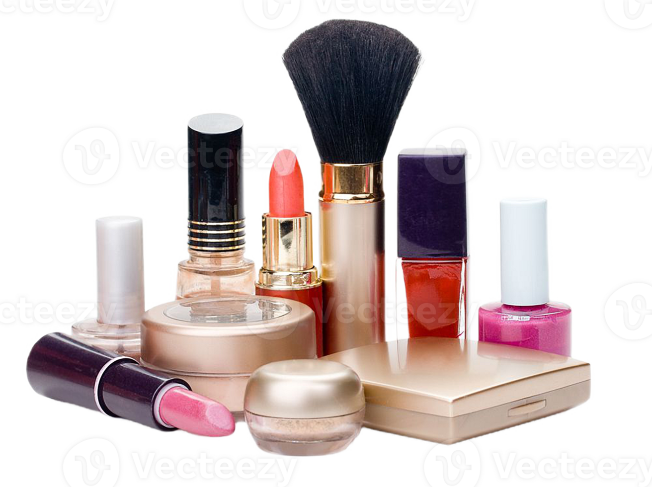 Cosmetics products transparent background fashion outfit profucts png
