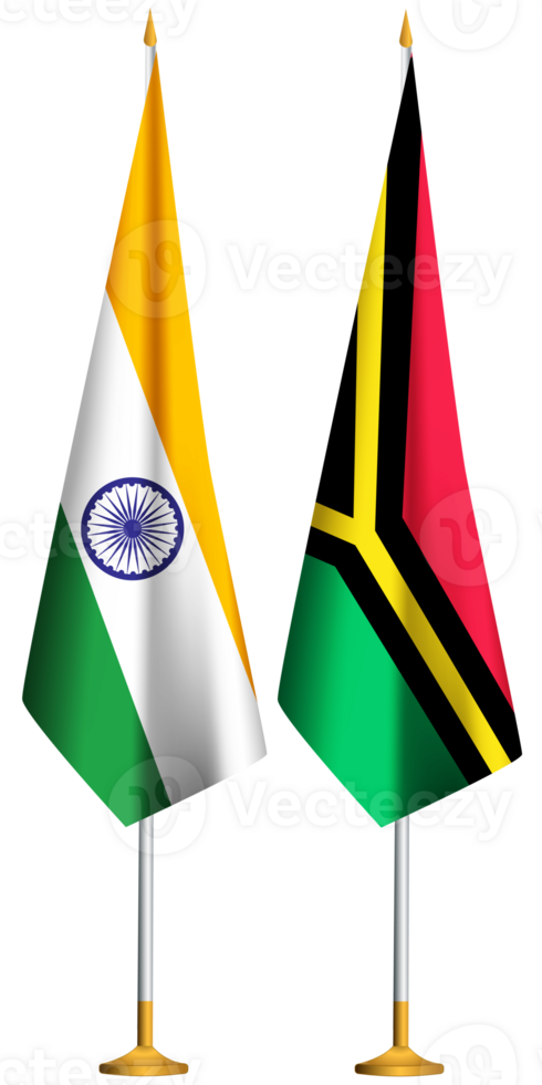 Vanuatu,Indian small table flags together png