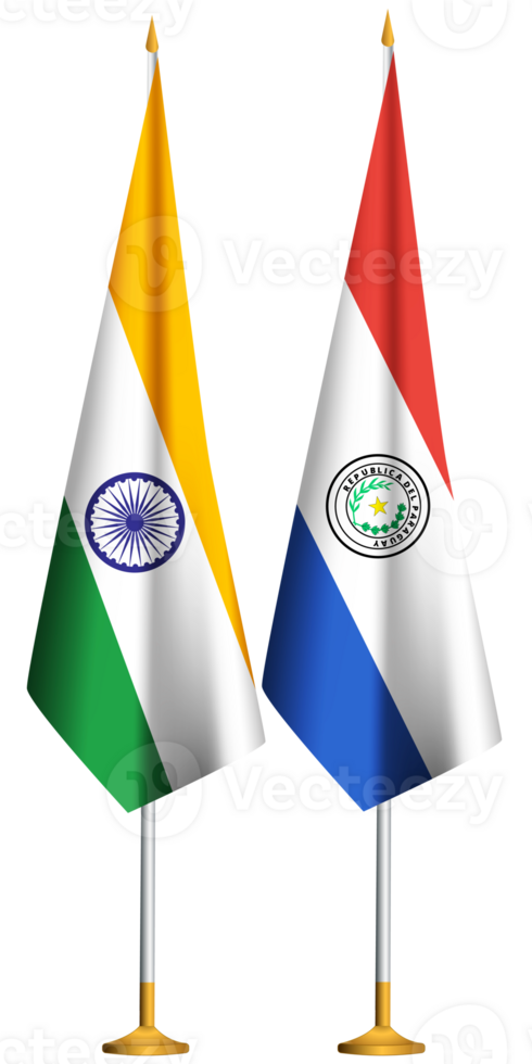 paraguay, indisk små tabell flaggor tillsammans png