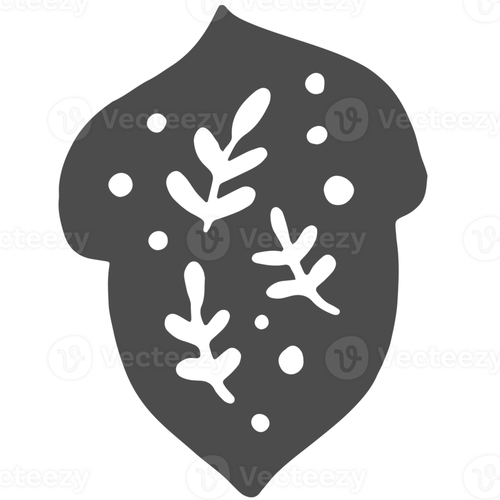 Sketched collection of woodland line png