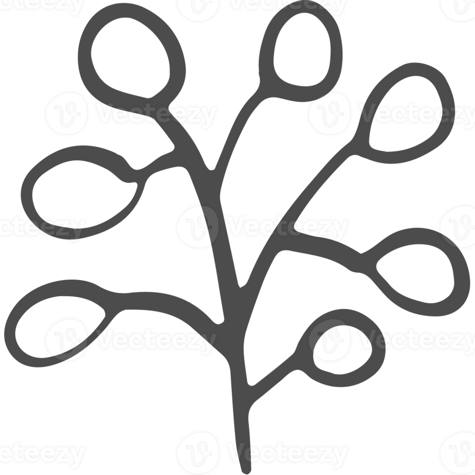 sketch collezione di bosco linea png