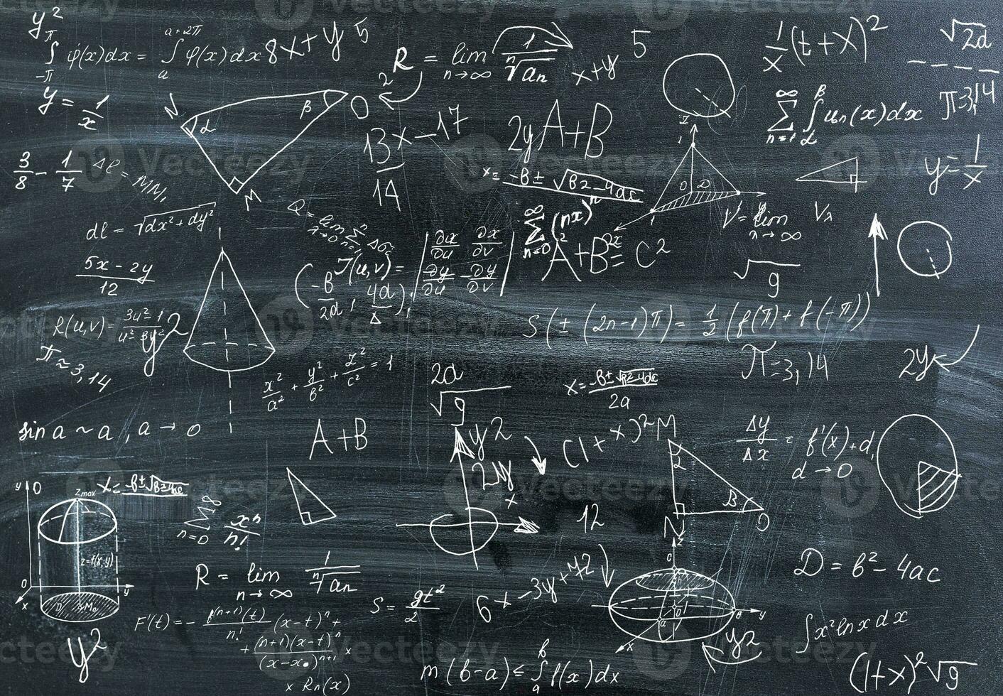 Impregnable mathematics. Crazy mathematics formulas photo