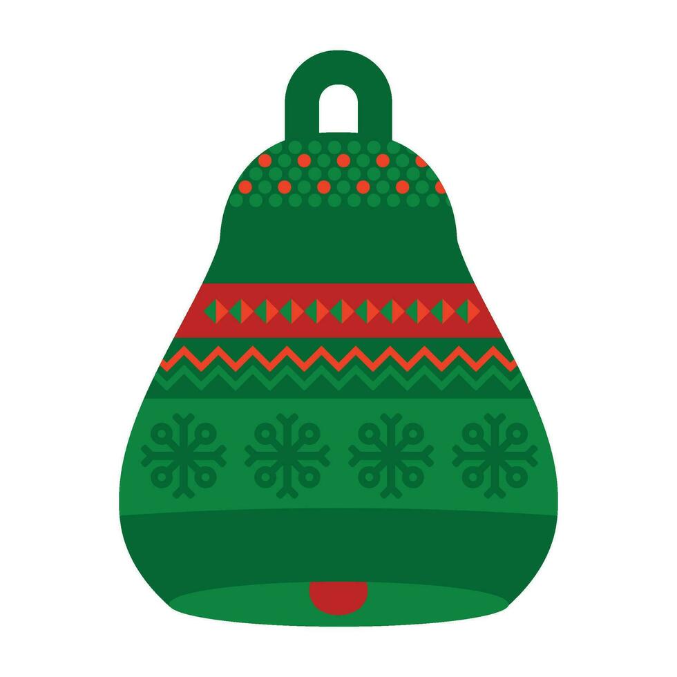 Nordic Bell Norwegian National Holiday Pattern vector