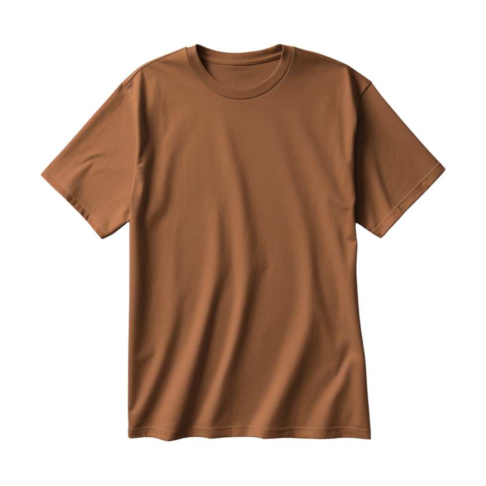 AI generated tshirt isolated on transparent background png