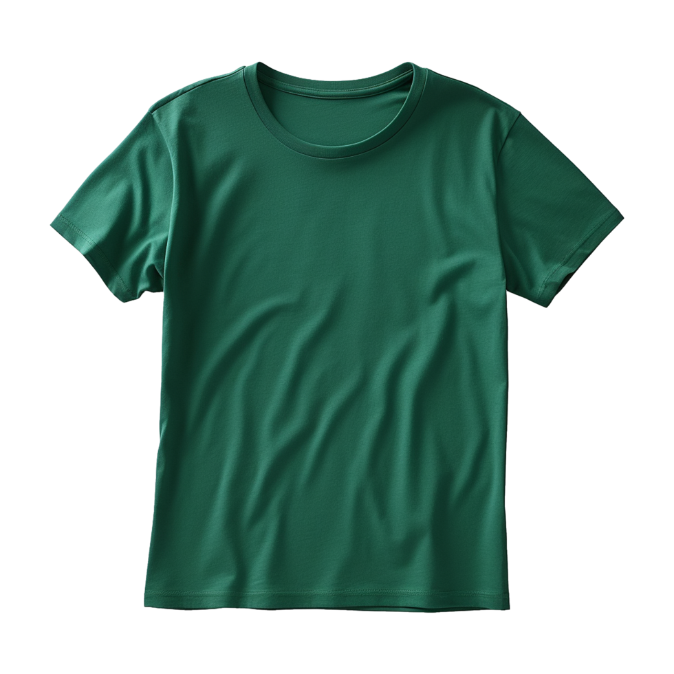 AI generated Tshirt isolated on transparent background png