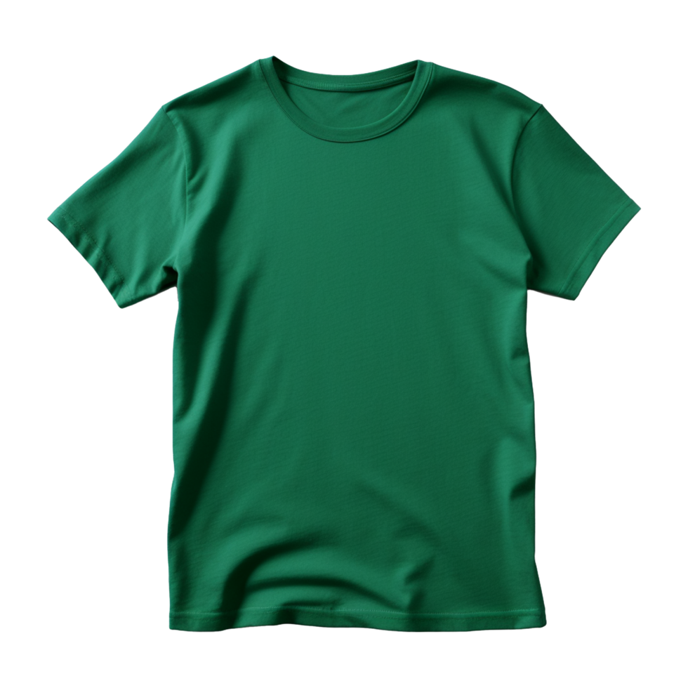 AI generated Tshirt isolated on transparent background png