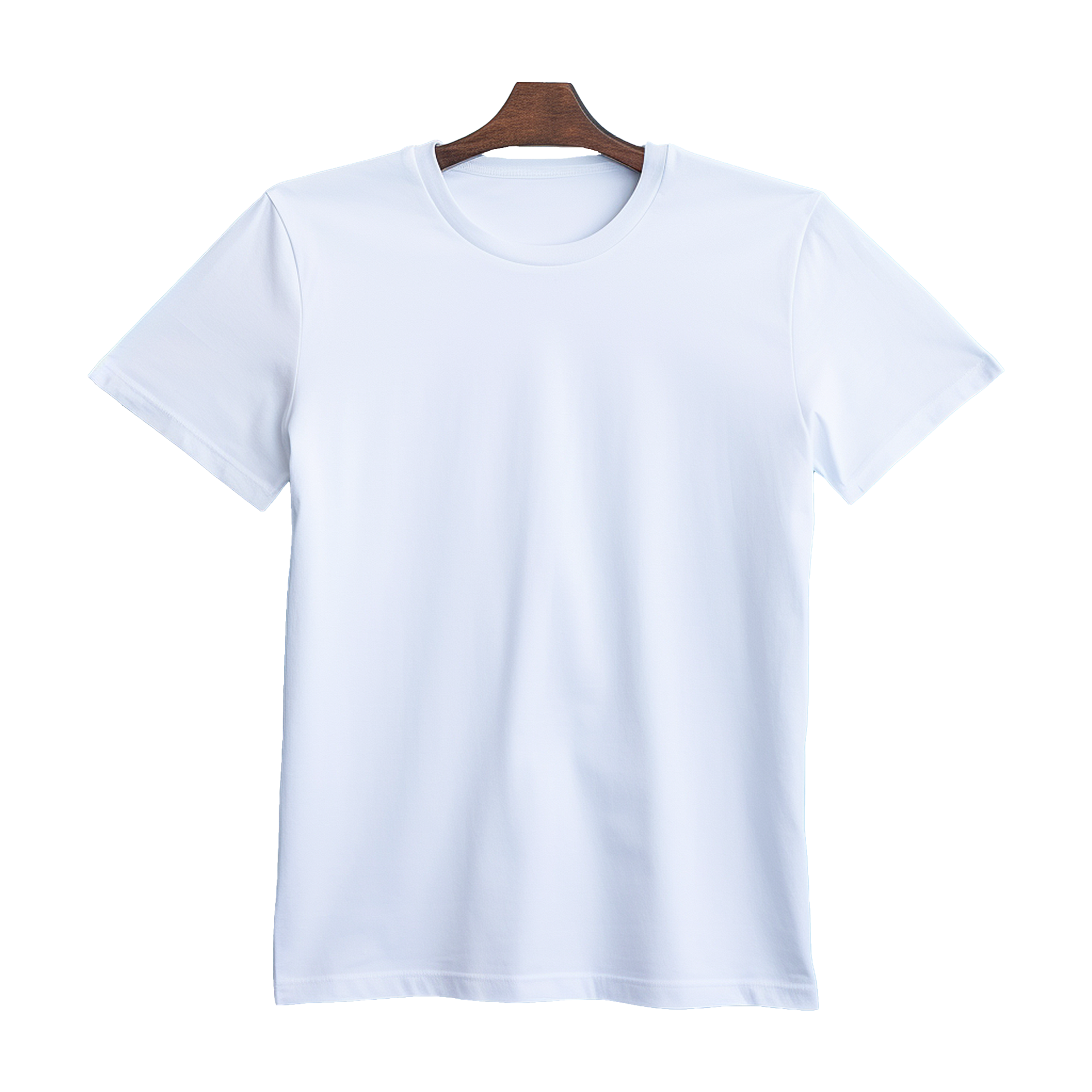 AI generated White tshirt isolated on transparent background 35200533 PNG