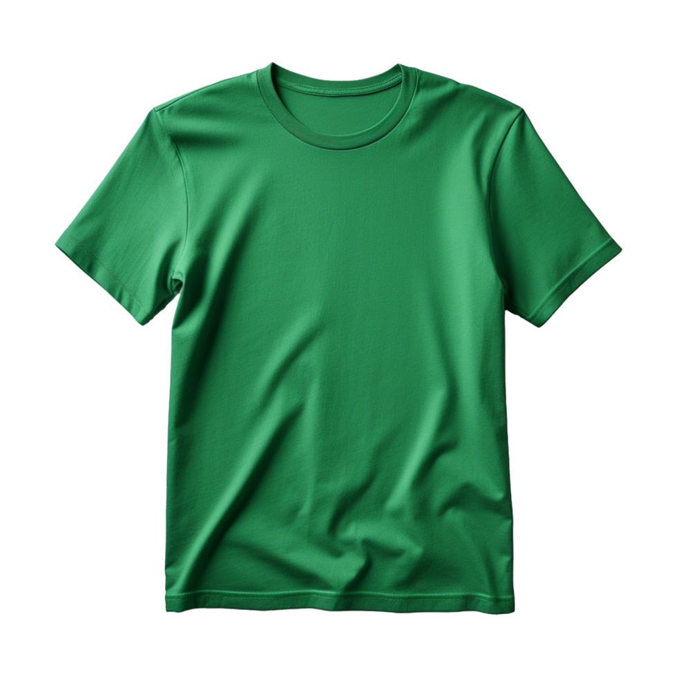 AI generated Tshirt isolated on transparent background png