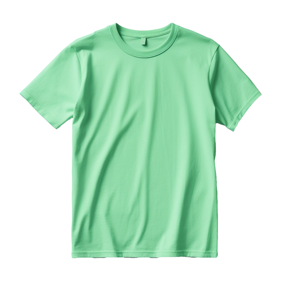 AI generated Tshirt isolated on transparent background png