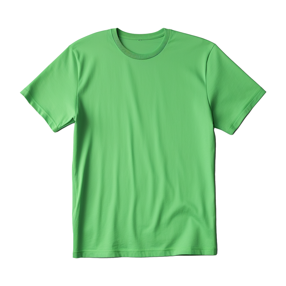 AI generated Tshirt isolated on transparent background png