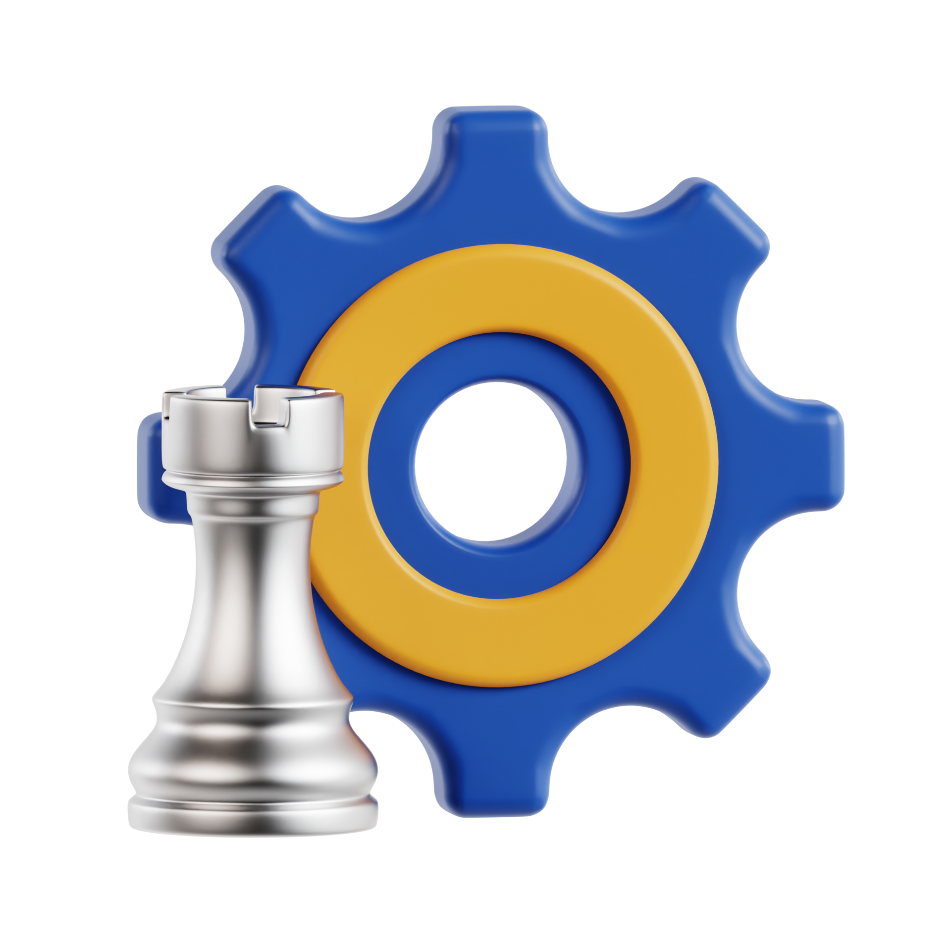 3d marketing strategy with transparent background, marketing and