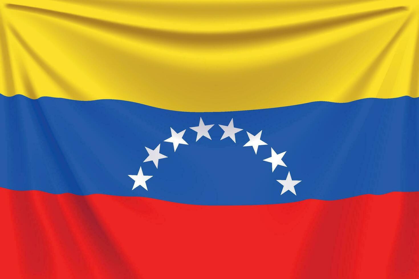 espalda bandera Venezuela vector