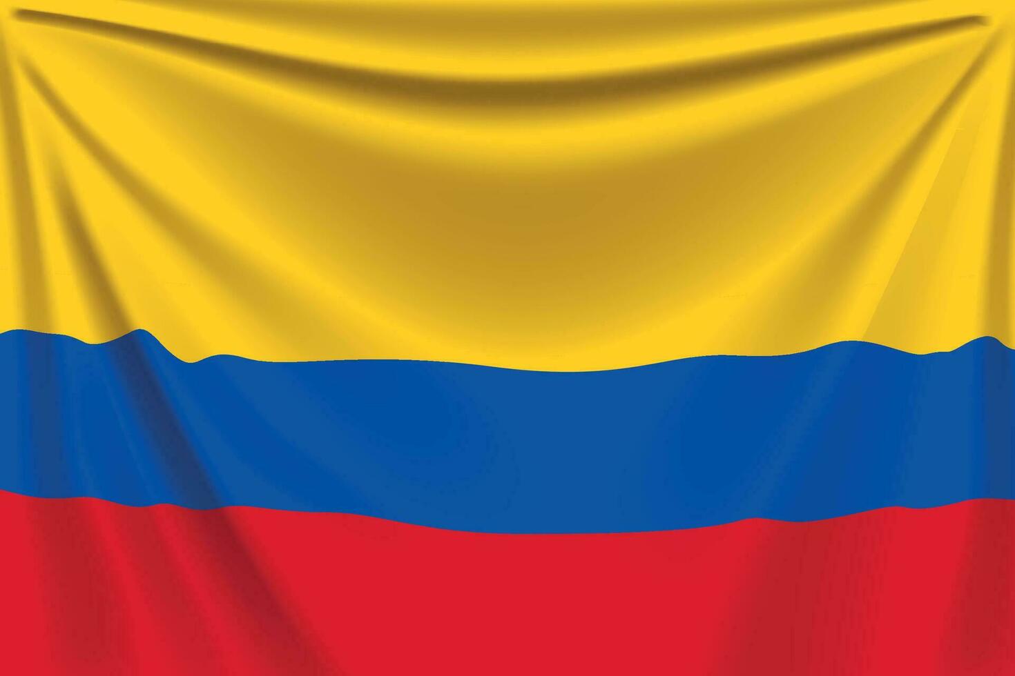 back flag colombia vector