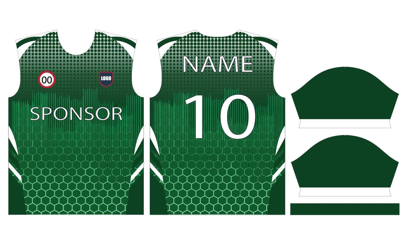 fútbol jersey diseño para sublimación o fútbol americano Grillo jersey diseño vector