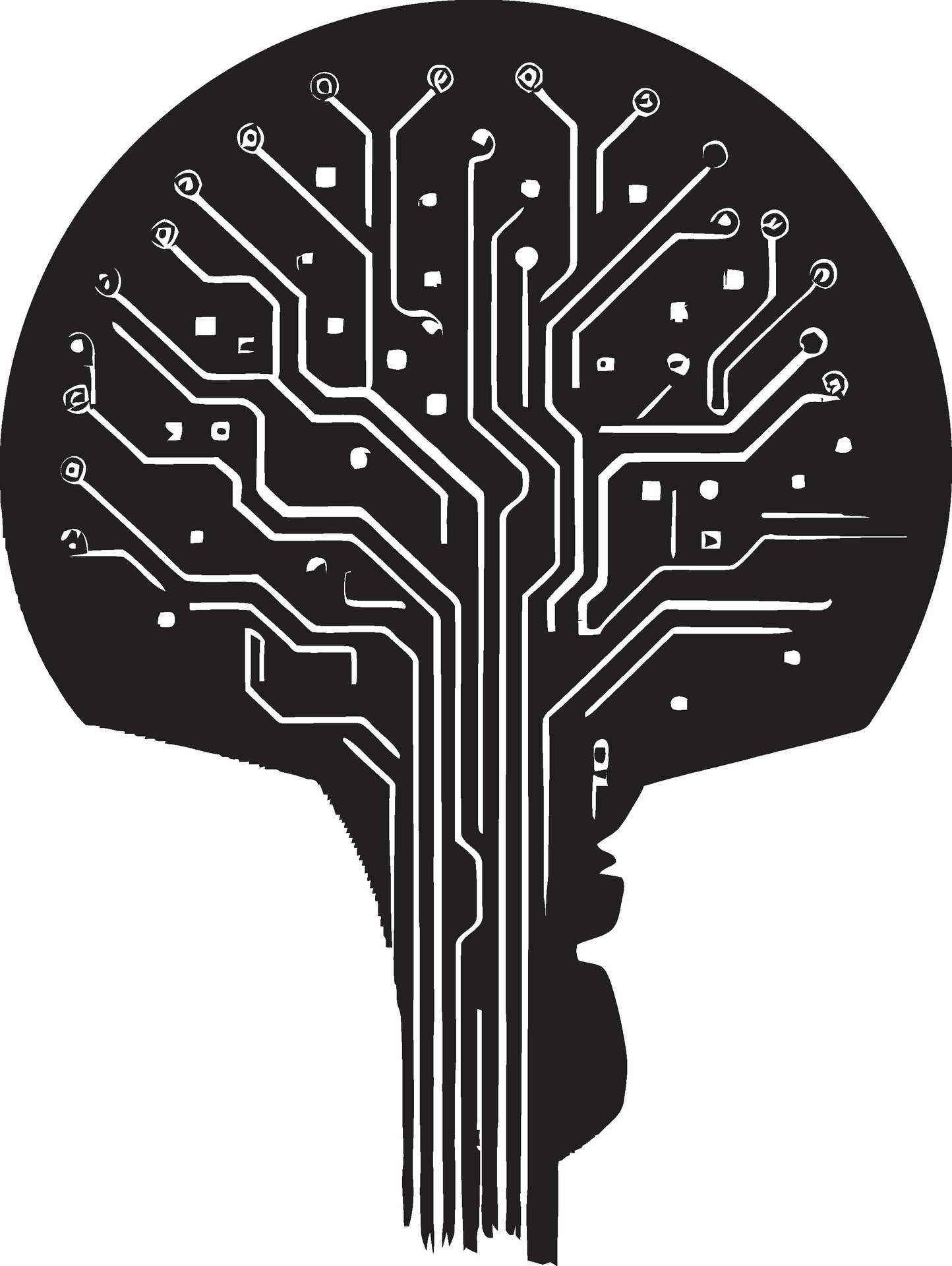 Logic Matrix Logo Design for AI Smart Code Creating AI Logos 35203448 ...