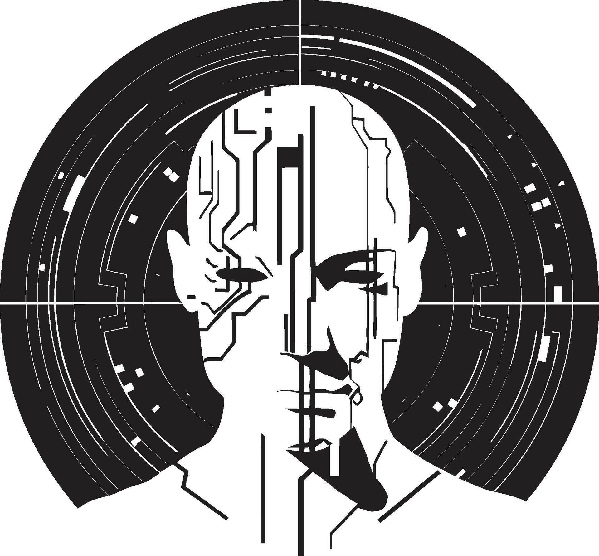 Logic Nexus AI Logo Vector Digital Cerebrum Designing AI Logos 35203513