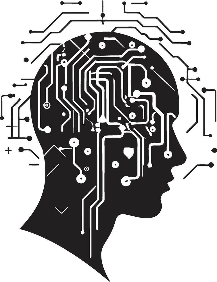 Neural Code Logo Design for AI Logic Nexus AI Logo Vector