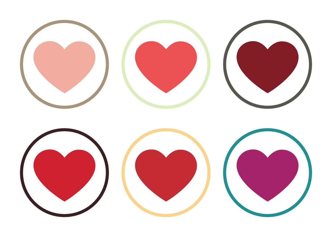 Heart icon Vector. Valentine's heart. Heart icon Graphic. Heart icon art template vector