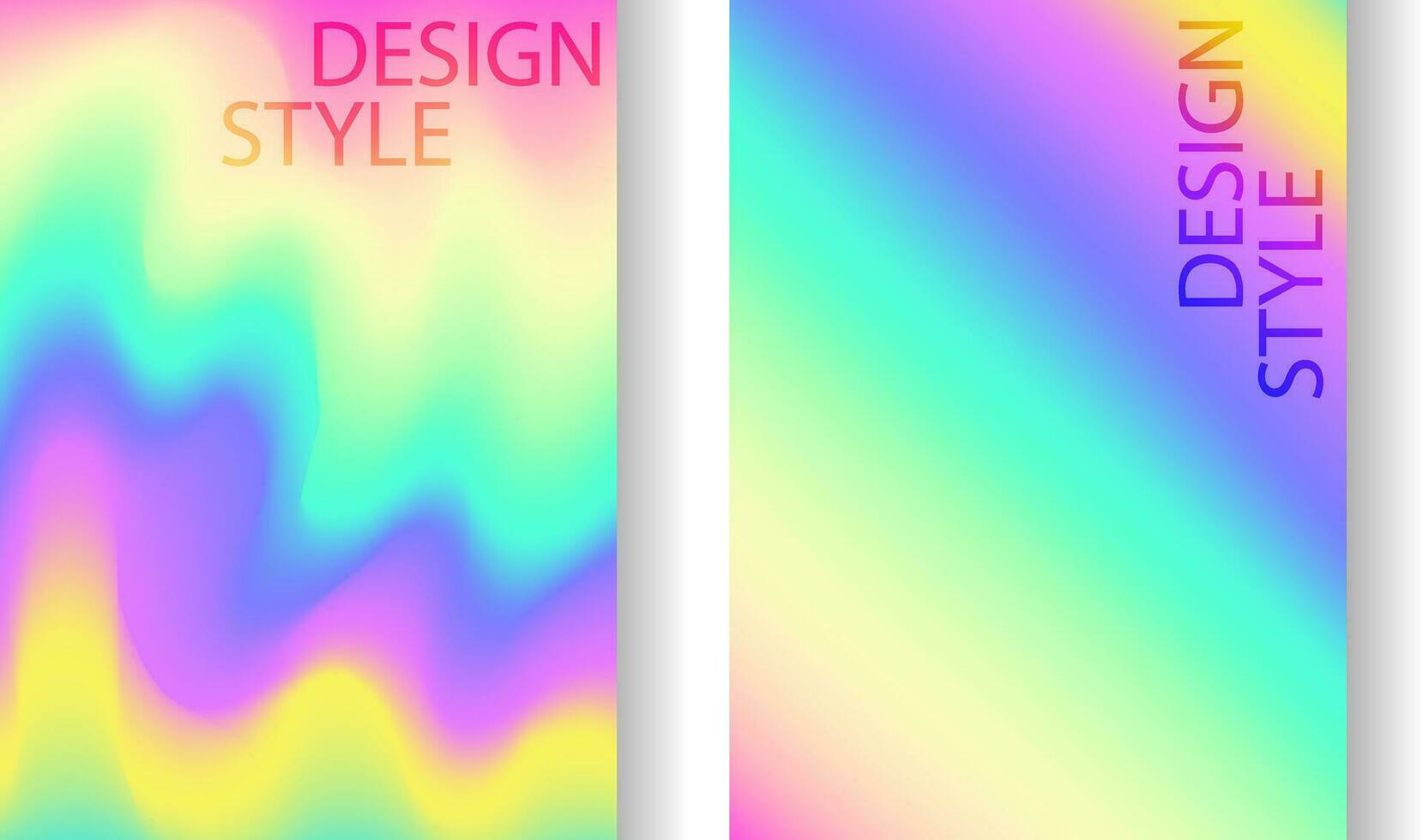 Rainbow style template for the design of modern covers. Fantasy marble pastel color background. Creative vector graphic element. Colorful eps10 illustration.