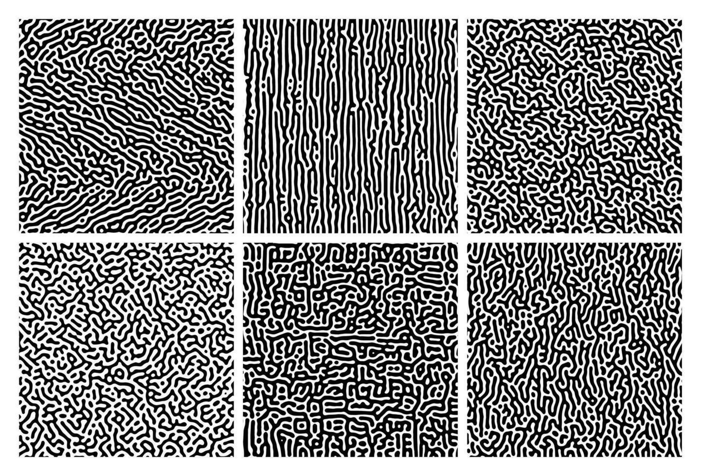 Turing reaction colorful background vector