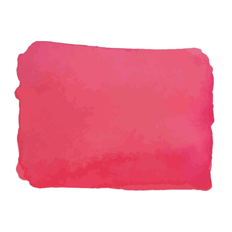 Abstract watercolor hand drawn texture, isolated on white background, red watercolor texture backdrop good for christmas and new year design vector